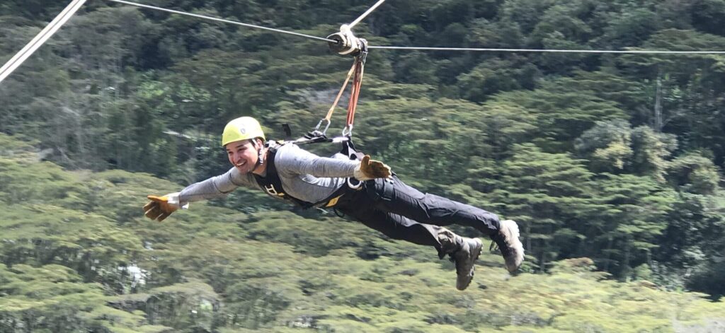 salkantay trek zipline