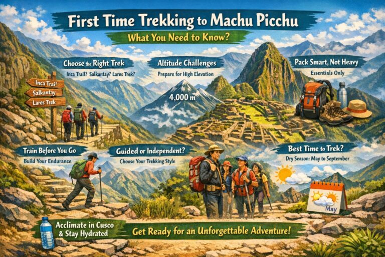 First Time Trekking to Machu Picchu: What You Need to Know?